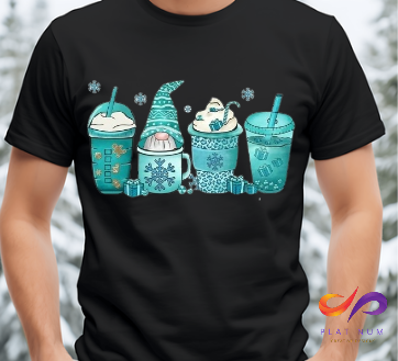 FOUR CUPS - BLUE