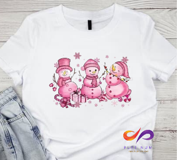 SNOWMEN - PINK