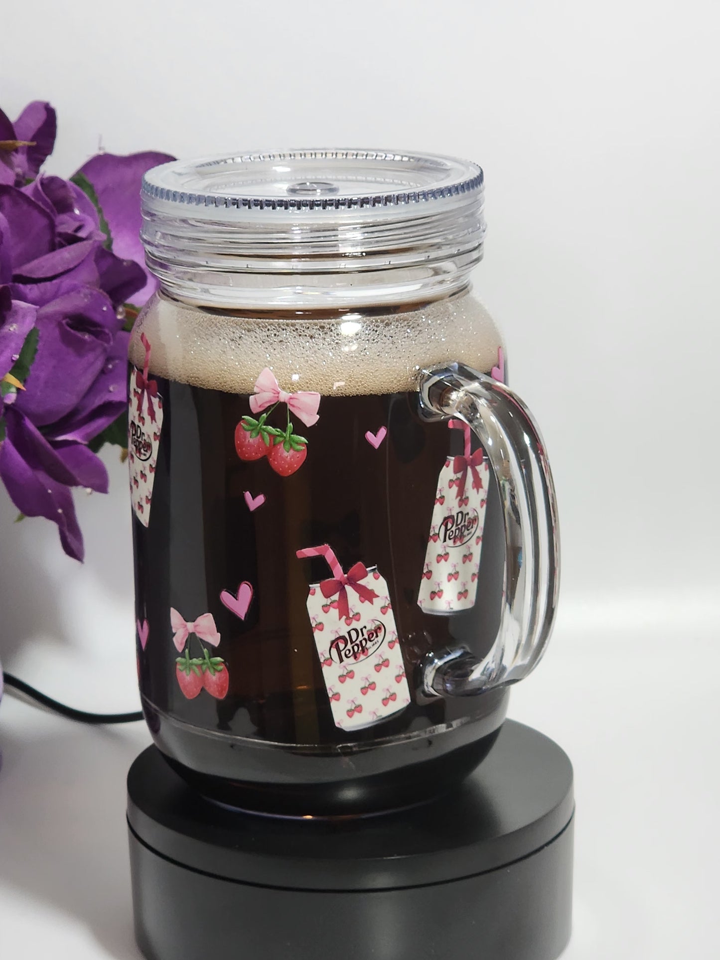 Dr. Pepper Mason Jar