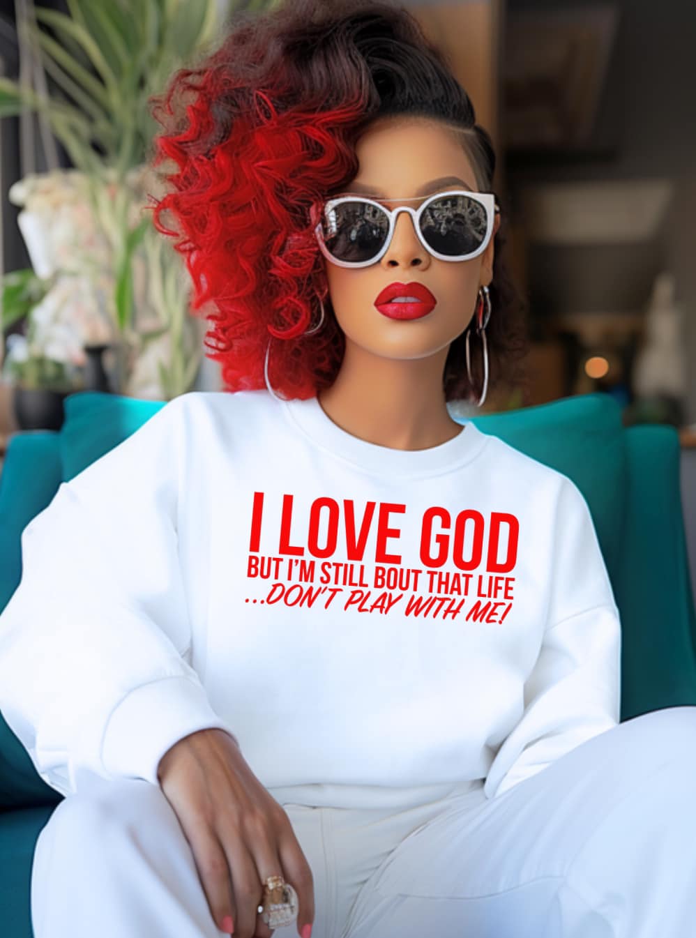 I LOVE GOD BUT I'M STILL BOUT THAT LIFE