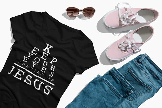 KEEP YOUR EYES FOCUSED ON JESUS