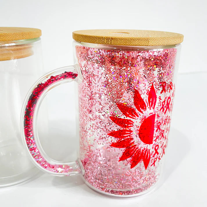 15 oz Snowglobes Mug with Handle