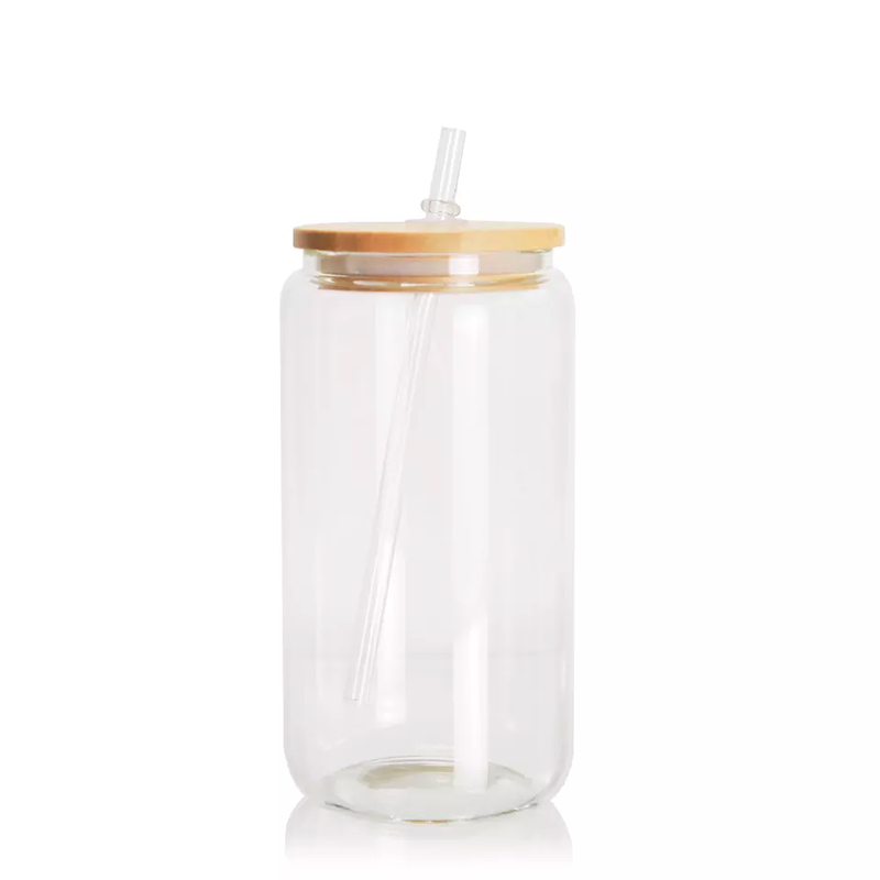 16 oz Glass Tumbler - Clear