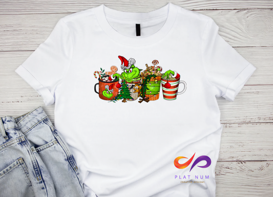 GRINCH CHRISTMAS CUPS