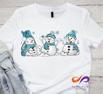 SNOWMEN - BLUE