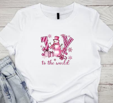JOY TO THE WORLD - PINK
