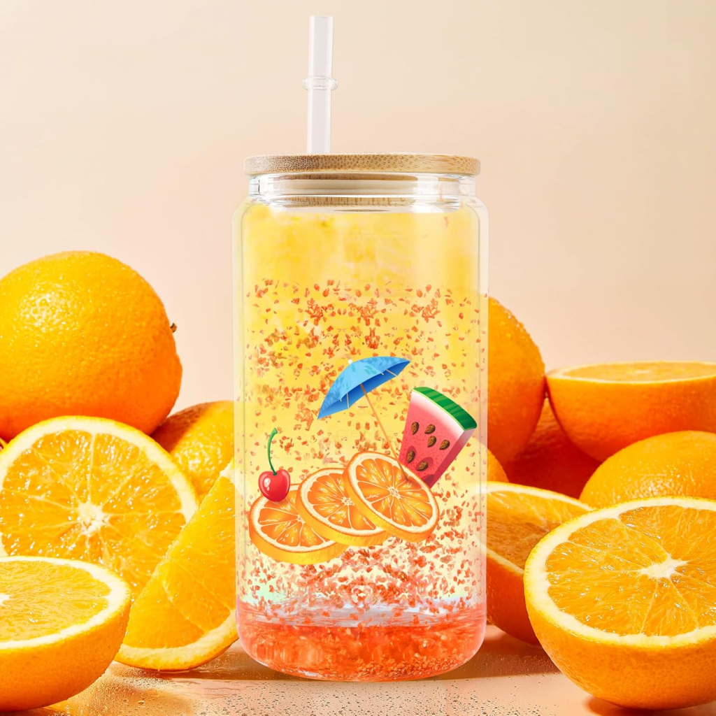 16 oz Glass Tumbler - Clear