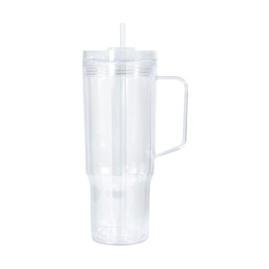 40 oz Acrylic Tumbler with Handle