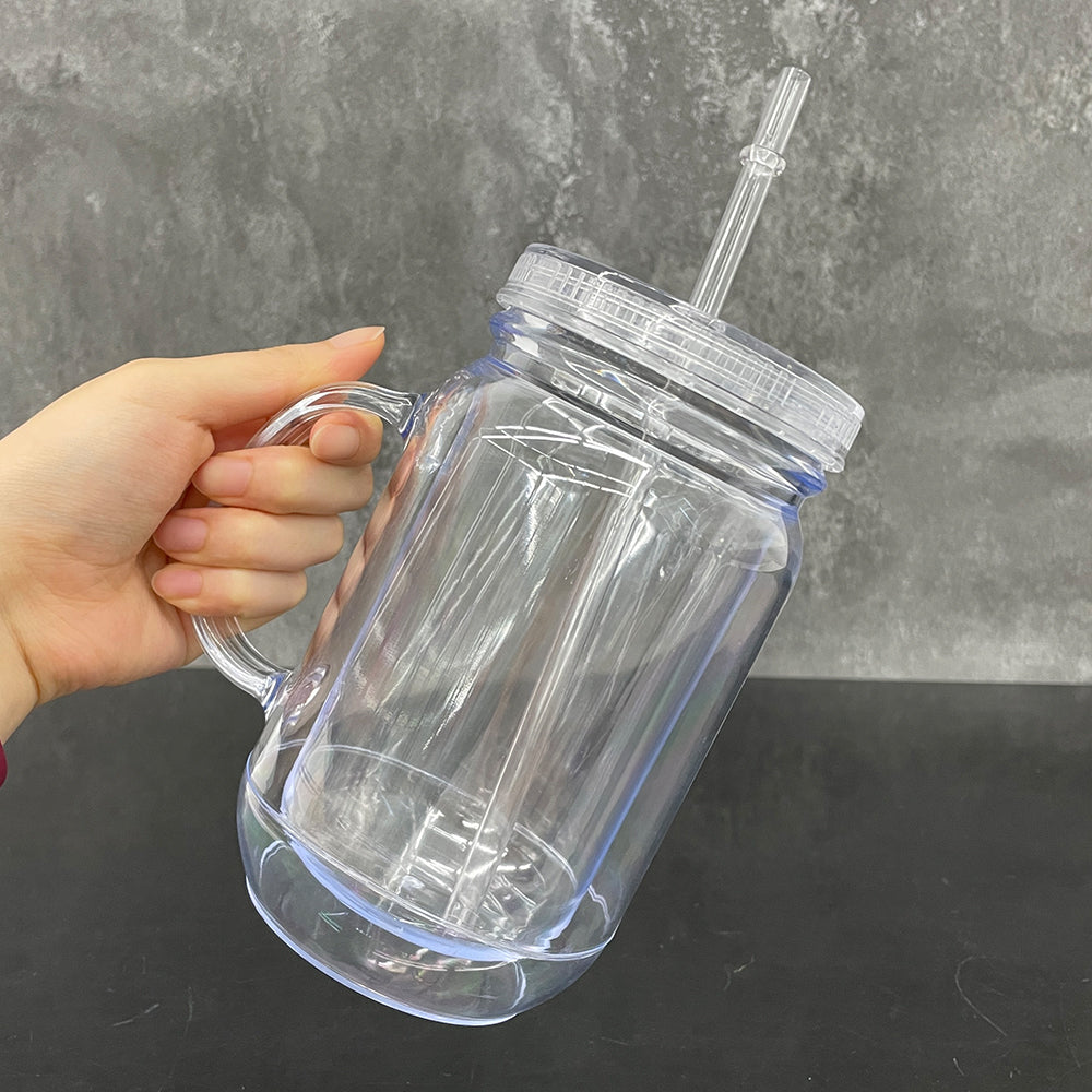 Mason Jar with Handle