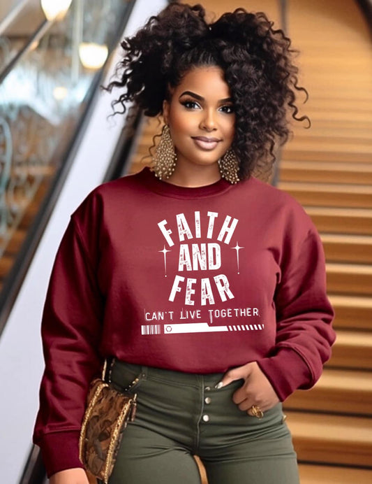 FAITH AND FEAR CAN LIVE TOGETHER